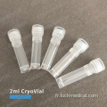 Cryovial 2 ml pour le congélateur